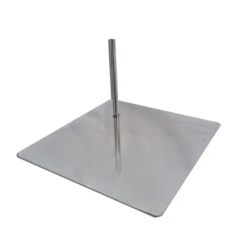 Base Reforçada Para Manequim 1 Pino 35x35 Cód.1298