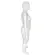 Manequim De Fibra Feminino Plus Size 52 Cód.0563