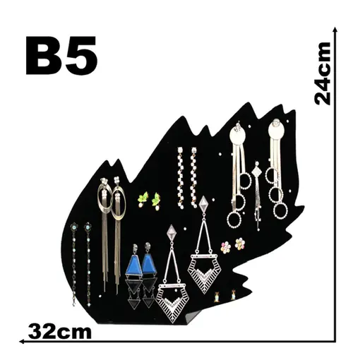 Expositor De Veludo Para Brinco B5 Folha Cód.1357