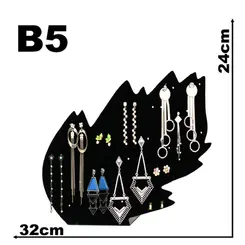 Expositor De Veludo Para Brinco B5 Folha Cód.1357