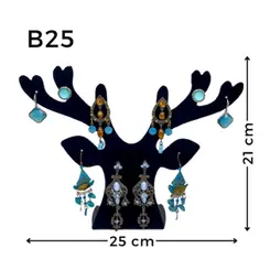 Expositor De Veludo Para Brinco B25 Alce P/brincos Cód.1377