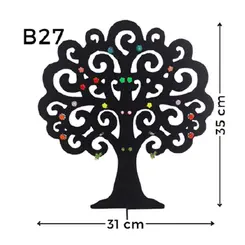 Expositor De Veludo Para Brinco B27 Arvore Da Vida Cód.1379