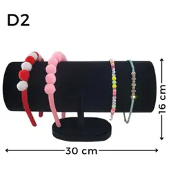 Expositor De Veludo Para Tiara Infantil D2 30cm Cód.1399