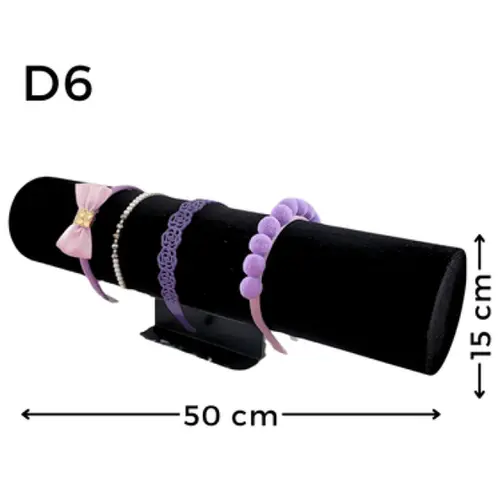 Expositor De Veludo Para Tiara Infantil D6 50cm Cód.1403