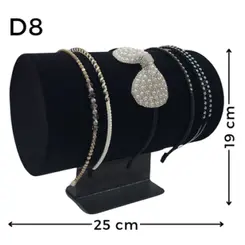 Expositor De Veludo Para Tiara Adulto D8 25cm Cód.1405