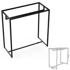Balcão Arara Linha 30 Sem Tampo Cód.0818