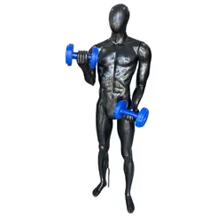 Manequim De Plástico Masculino Strong Sem Base Cód.2021
