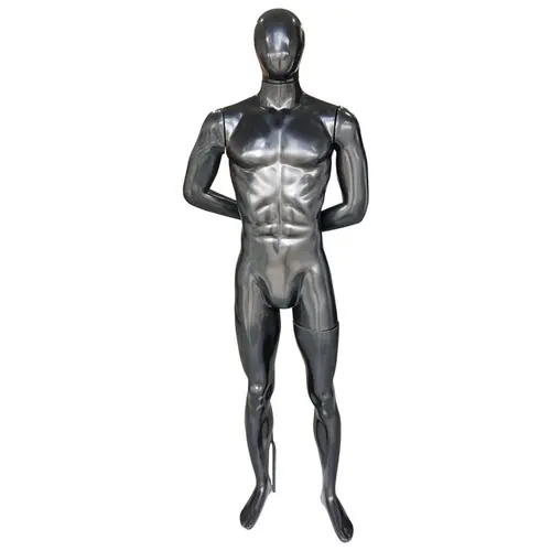 Manequim De Plástico Masculino Segurança Sem Base Cód.0649
